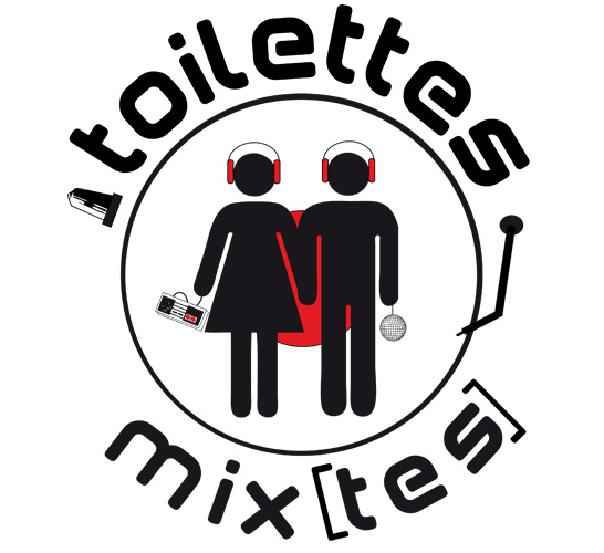 Toilettes mixtes au festival pixels 10