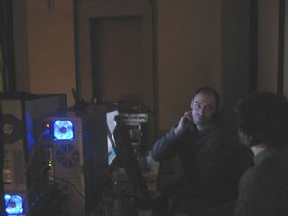Pixels 06, 2, 22 et 28 décembre 2006 — photo 8 (Armelle — 22 décembre, Salle de la Bourse)