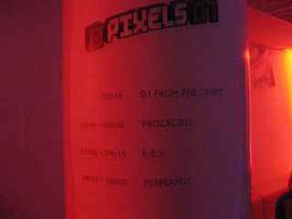 Pixels 07, 30 novembre au 29 décembre 2007 — photo 9 (Espace Open — inauguration)